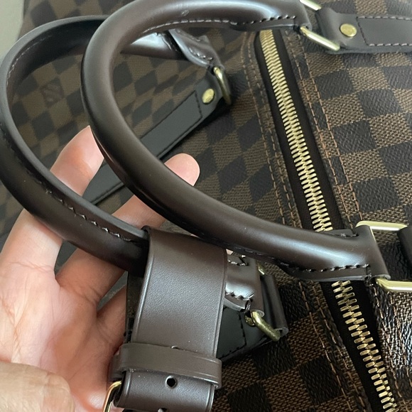 Louis Vuitton Keepall Bandouliere 55 Damier Ebene NWT - Picture 11 of 16